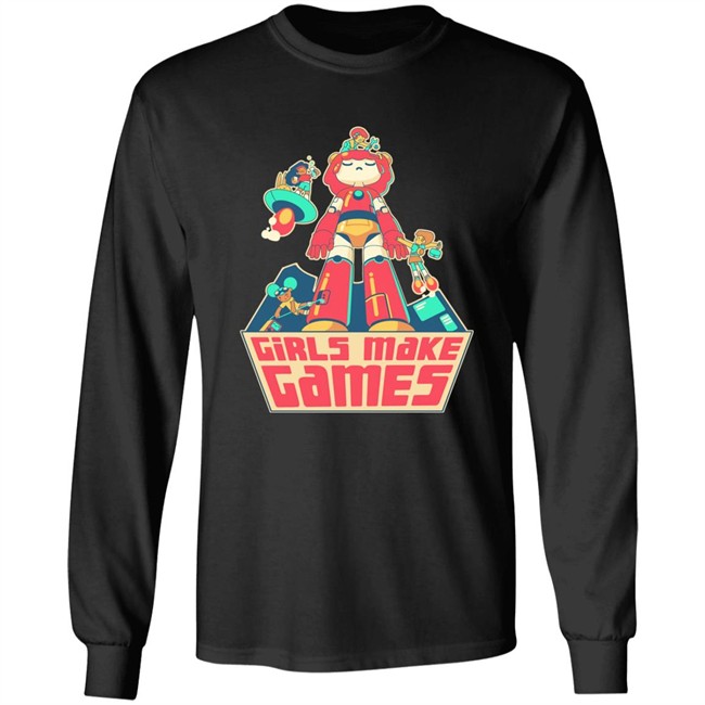 Castpixel Girls Make Games Shirt Castpixel Girls Make Games Shirt