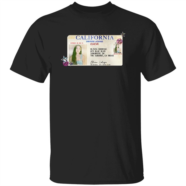 Drivers License T Shirt