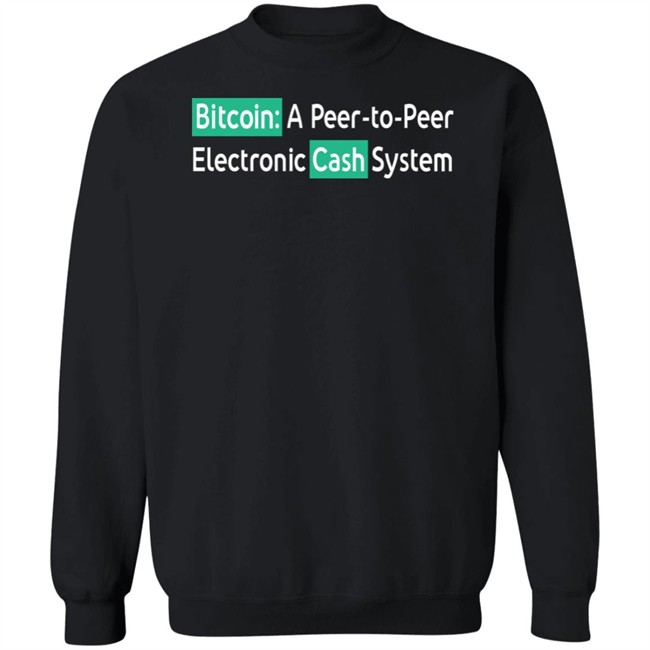 Roger Ver Bitcoin A Peer To Peer Electronic Cash System T Shirt Roger Ver Bitcoin A Peer To Peer Electronic Cash System T Shirt