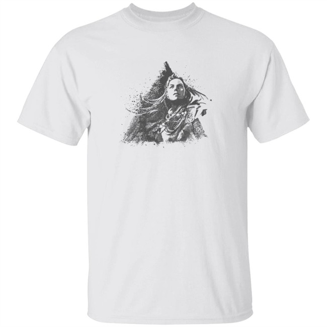 Horizon Forbidden West Aloy Warrior Grey Tee
