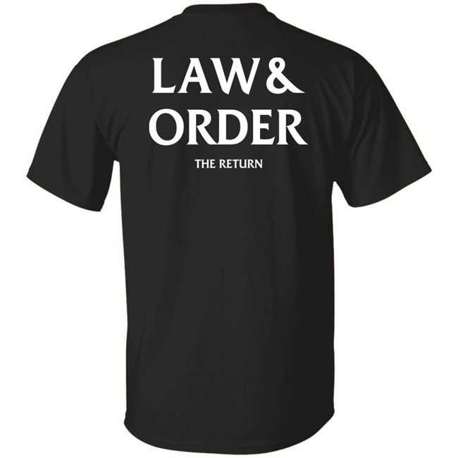 Wolf Entertainment Merch The Return Tee Law And Order The Return Shirt