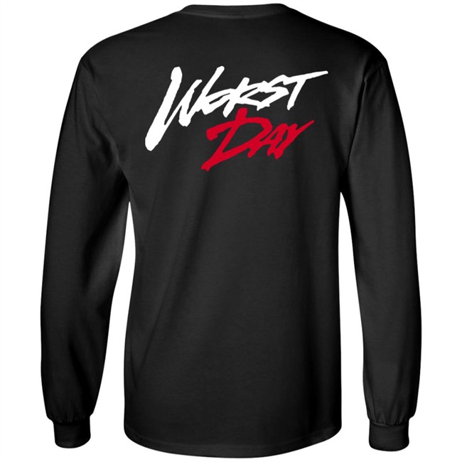 Freebandz Fbg Shop Merch Worst Day Tee Shirt Black Freebandz Fbg Shop Merch Worst Day Tee Shirt Black