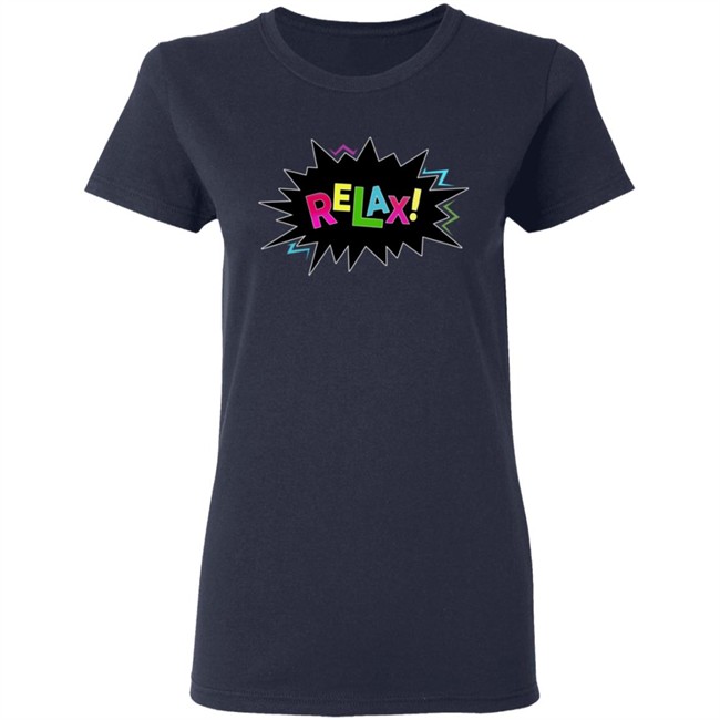 Colleen Ballinger Relax Mint Navy Tee Shirt Colleen Ballinger Relax Mint Navy Tee Shirt
