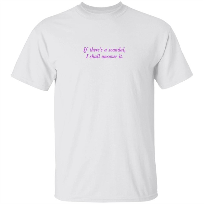 Meena Harris Phenomenal Bridgerton If There’S A Scandal I Shall Uncover It Crewneck Sweatshirt Meena Harris Phenomenal Bridgerton If There’S A Scandal I Shall Uncover It Crewneck Sweatshirt