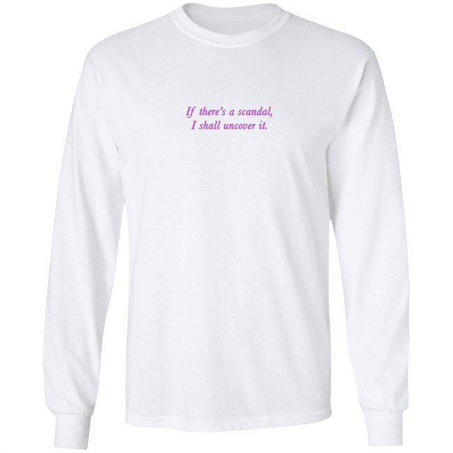 Meena Harris Phenomenal Bridgerton If There’S A Scandal I Shall Uncover It Crewneck Sweatshirt Meena Harris Phenomenal Bridgerton If There’S A Scandal I Shall Uncover It Crewneck Sweatshirt