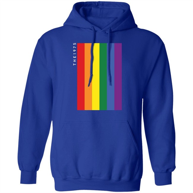 The 1975 Merch Loving Someone Rainbow Hoodie The 1975 Merch Loving Someone Rainbow Hoodie