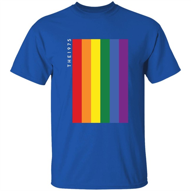 The 1975 Merch Loving Someone Rainbow Hoodie The 1975 Merch Loving Someone Rainbow Hoodie
