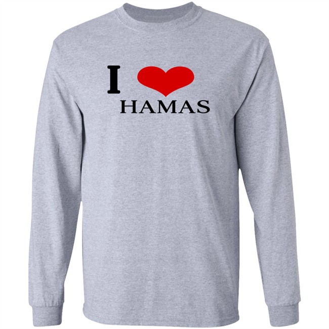 Hamas Merch I Love Hamas Tee Shirt Hamas Merch I Love Hamas Tee Shirt
