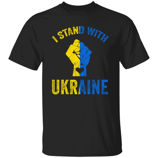 Stephen King I Stand With Ukraine Shirt Ukraine Russia War