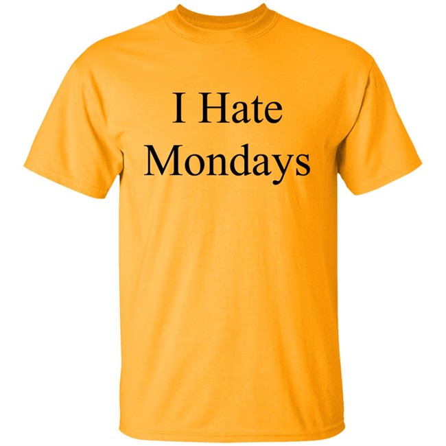 The Memes Archive I Hate Monday Shirt The Memes Archive I Hate Monday Shirt
