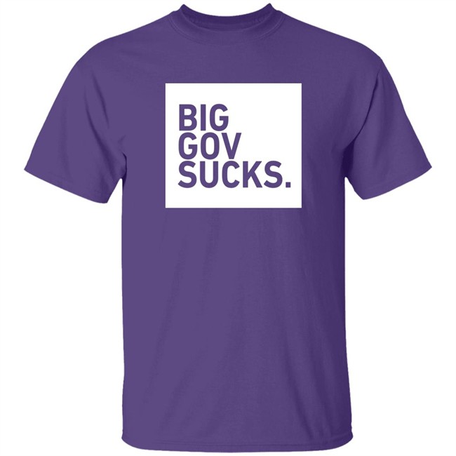 TPUSA Merch Big Gov Sucks Shirt TPUSA Merch Big Gov Sucks Shirt