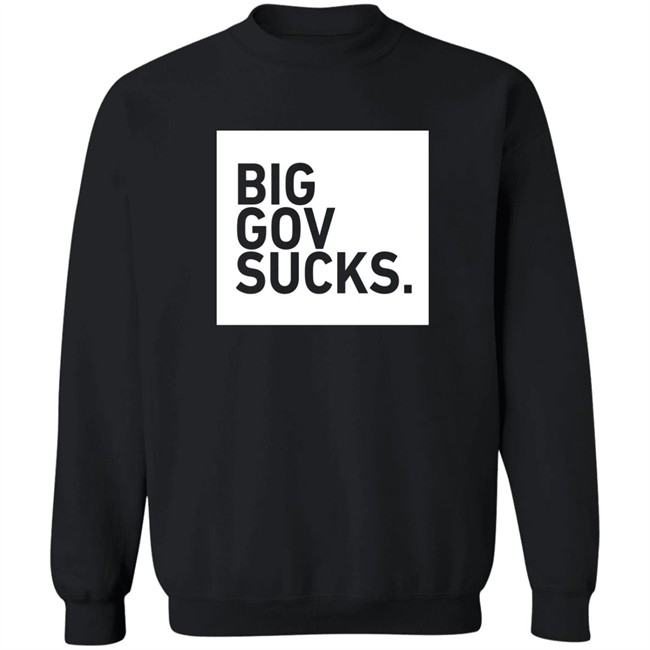 TPUSA Merch Big Gov Sucks Shirt TPUSA Merch Big Gov Sucks Shirt