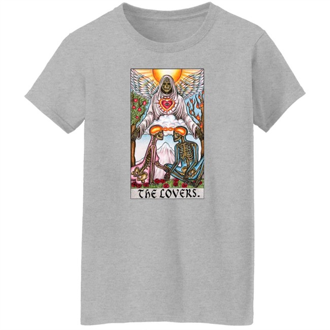 The Lovers Card T Shirt Marcos Alvarado The Lovers Card T Shirt Marcos Alvarado