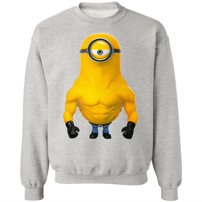 Rata Realno Minions Bodybuilder Tee Shirt Rata Realno Minions Bodybuilder Tee Shirt