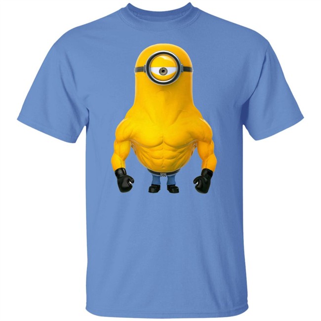 Rata Realno Minions Bodybuilder Tee Shirt Rata Realno Minions Bodybuilder Tee Shirt