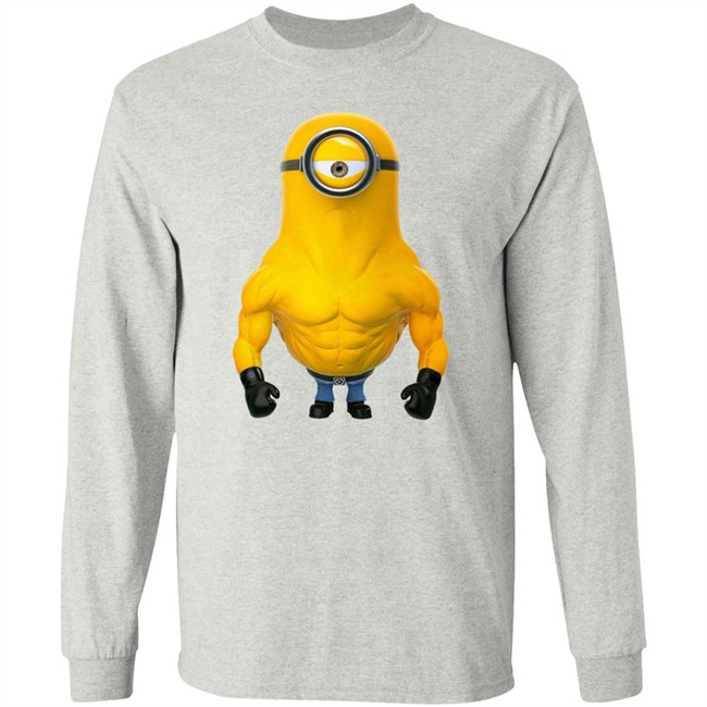 Rata Realno Minions Bodybuilder Tee Shirt Rata Realno Minions Bodybuilder Tee Shirt