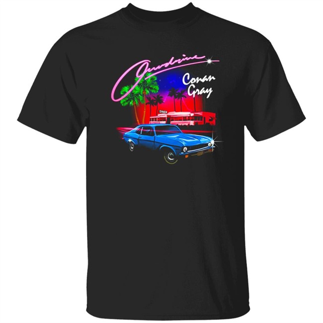 Conan Gray Store Shop Overdrive Merch Car Tee Shirt