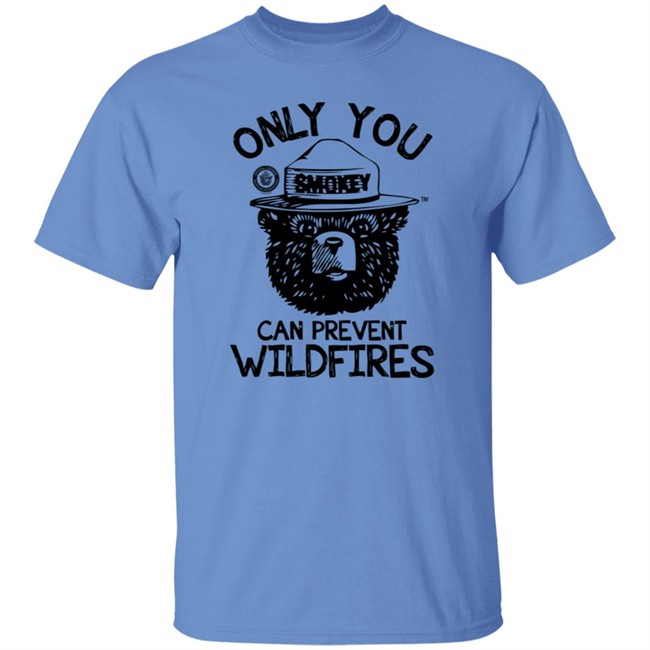 Smokey Bear Only You Can Prevent Wildfires Tee Shirt Smokey Bear Only You Can Prevent Wildfires Tee Shirt