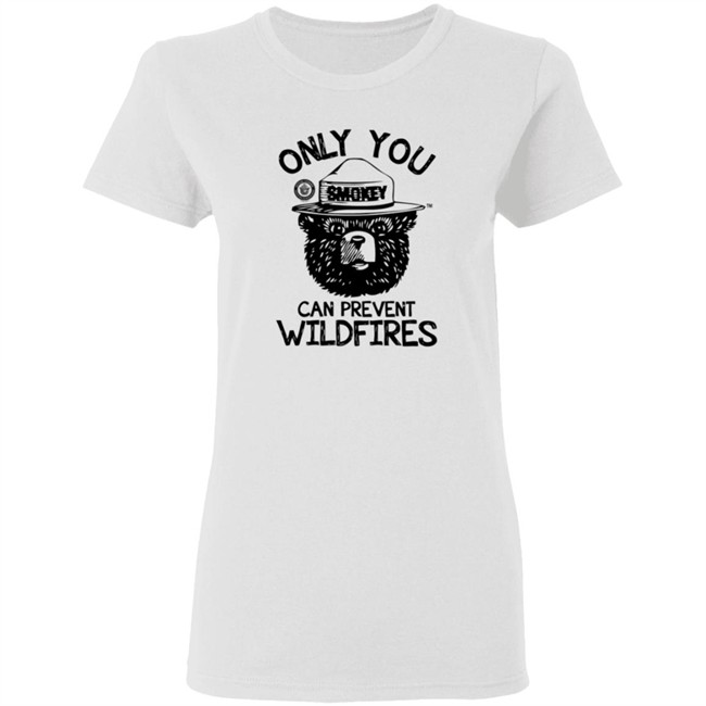 Smokey Bear Only You Can Prevent Wildfires Tee Shirt Smokey Bear Only You Can Prevent Wildfires Tee Shirt