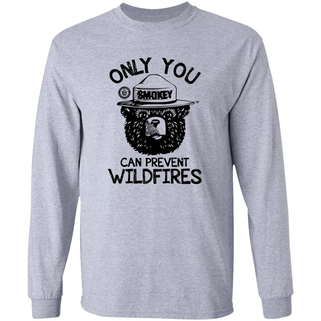 Smokey Bear Only You Can Prevent Wildfires Tee Shirt Smokey Bear Only You Can Prevent Wildfires Tee Shirt