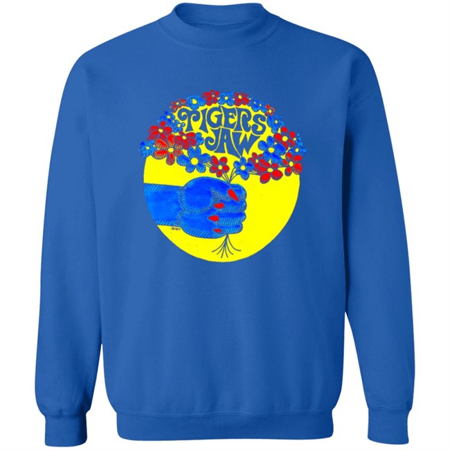 Tigers Jaw Perry Flowers Sweatshirt