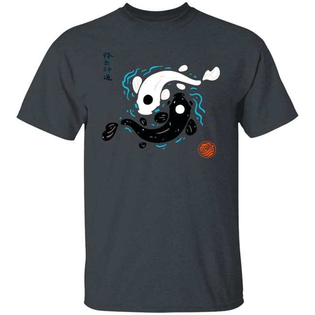 Yin-Yang Koi Fish Avatar The Last Airbender Tee Shirt