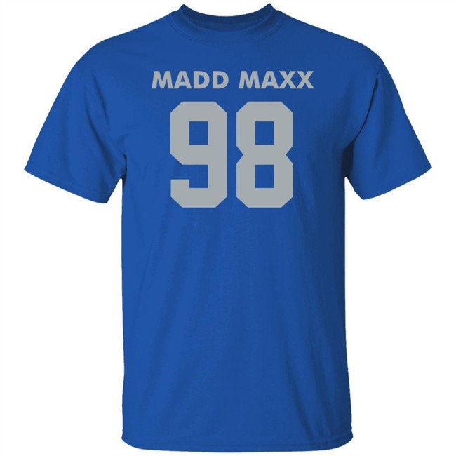Maddmaxx Merch Maxx Crosby Silver Logo Shirt - Dark Maddmaxx Merch Maxx Crosby Silver Logo Shirt - Dark