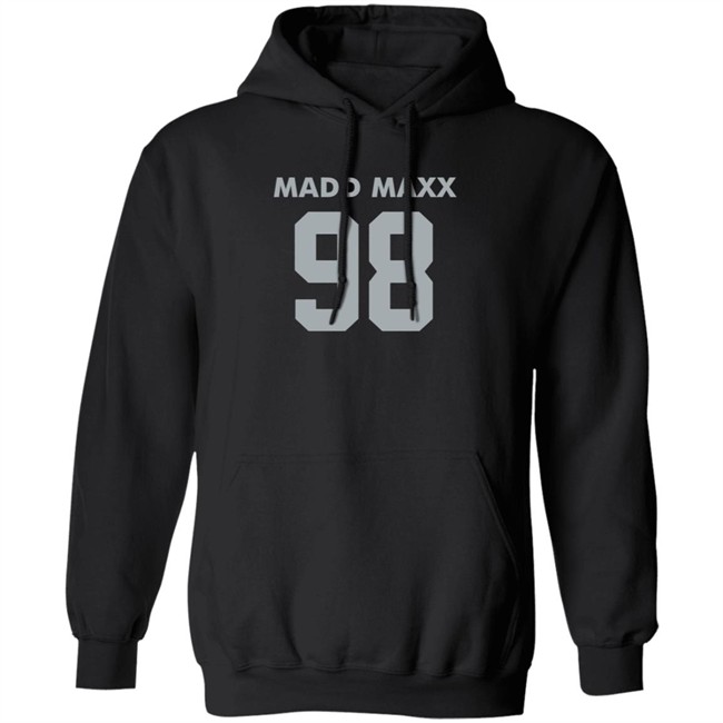 Maddmaxx Merch Maxx Crosby Silver Logo Shirt - Dark Maddmaxx Merch Maxx Crosby Silver Logo Shirt - Dark