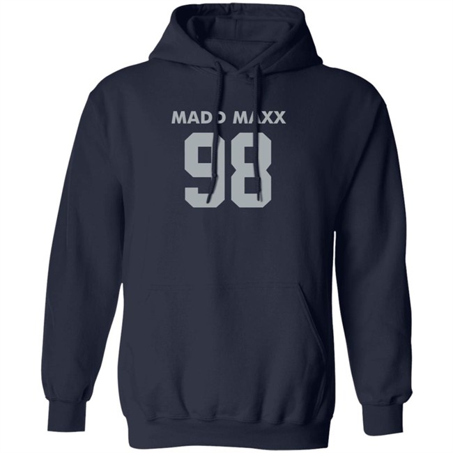 Maddmaxx Merch Maxx Crosby Silver Logo Shirt - Dark Maddmaxx Merch Maxx Crosby Silver Logo Shirt - Dark