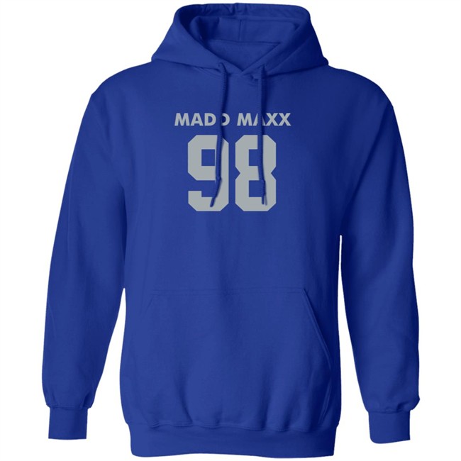 Maddmaxx Merch Maxx Crosby Silver Logo Shirt - Dark Maddmaxx Merch Maxx Crosby Silver Logo Shirt - Dark