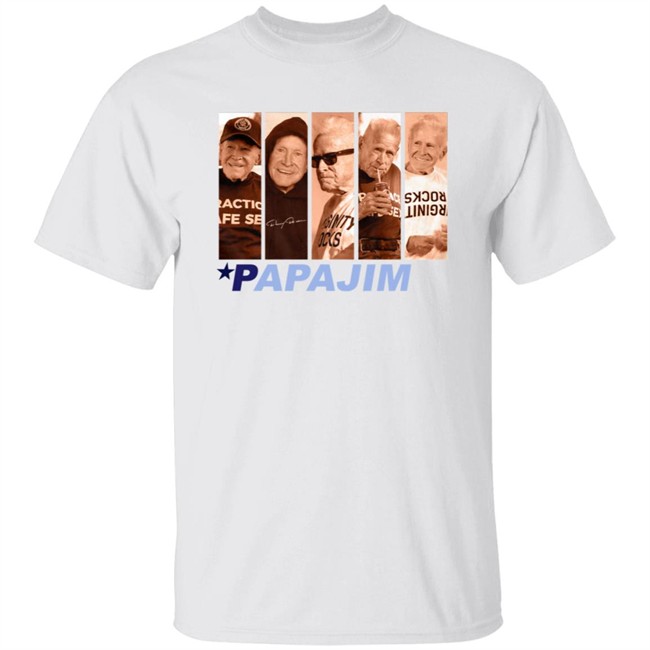 Papa Jim 5 Star Tee Shirt