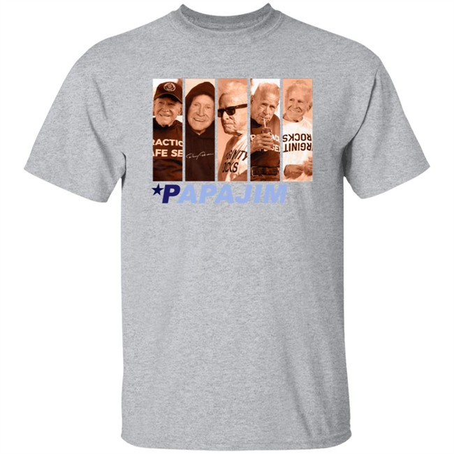 Papa Jim 5 Star Tee Shirt Papa Jim 5 Star Tee Shirt