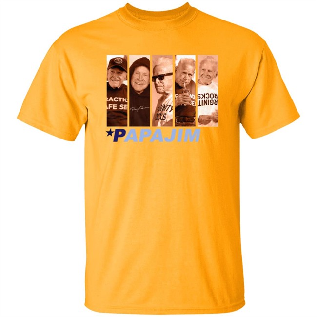 Papa Jim 5 Star Tee Shirt Papa Jim 5 Star Tee Shirt