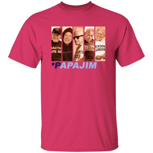 Papa Jim 5 Star Tee Shirt Papa Jim 5 Star Tee Shirt