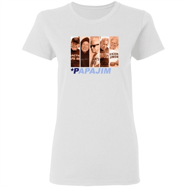Papa Jim 5 Star Tee Shirt Papa Jim 5 Star Tee Shirt