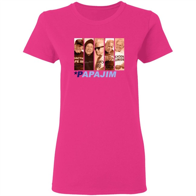 Papa Jim 5 Star Tee Shirt Papa Jim 5 Star Tee Shirt