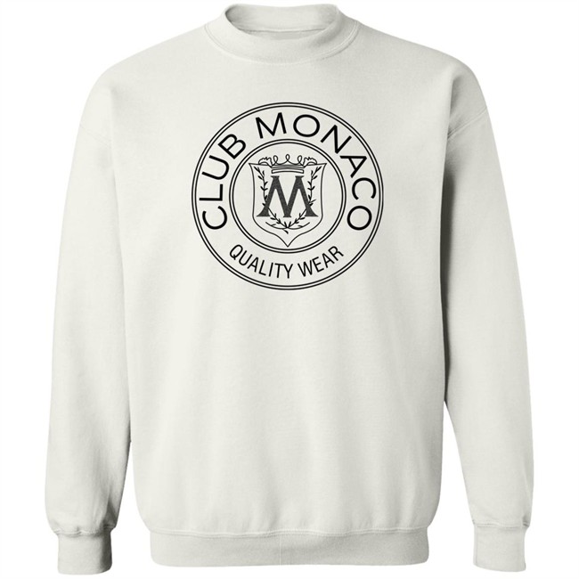 Club Monaco Logo Heritage Crest Sweatshirt