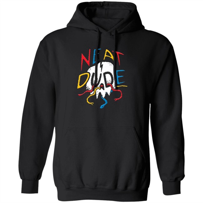 Neat Dude Merch Snake Skull Hoodie