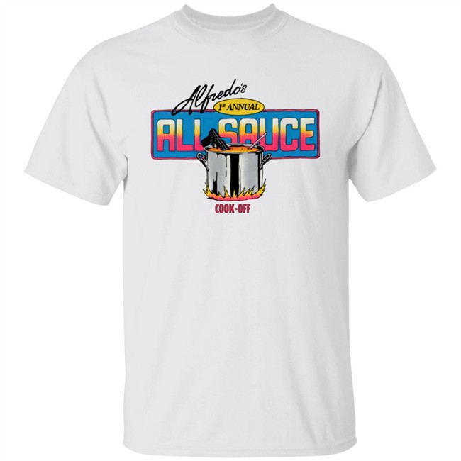 Freddie Gibbs The Alchemist Alfredo's Sauce Cook Off Tee Shirt