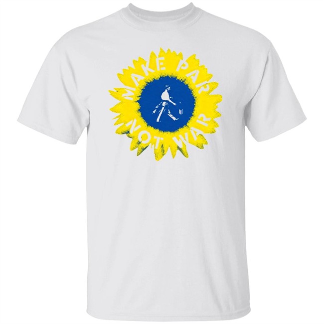 Sunflower Of Peace Charity Make Par Not War Shirt Link Soul Merch