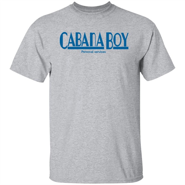 Cabana Boy Personal Services Shirt Rachel Millman Cabana Boy Personal Services Shirt Rachel Millman