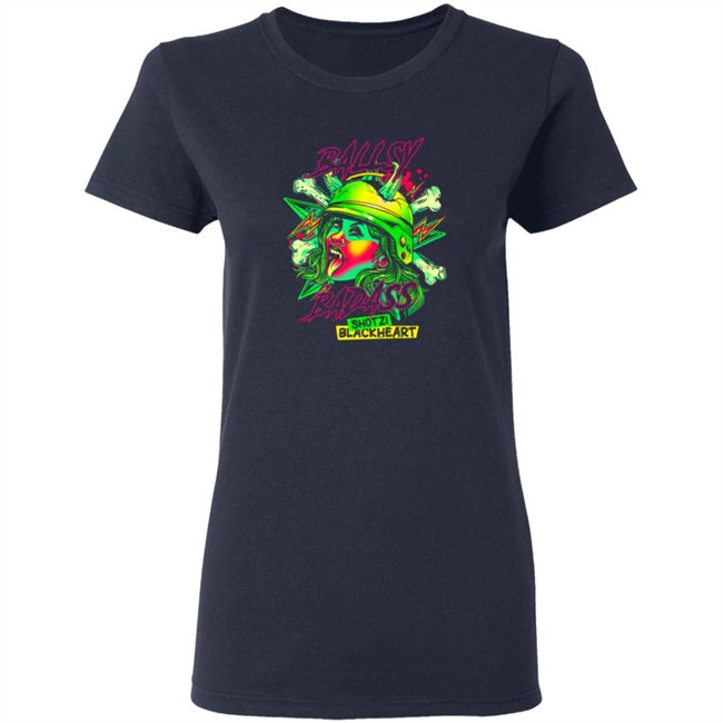 Shotzi Blackheart Ballsy Badass T Shirt Shotzi Blackheart Ballsy Badass T Shirt