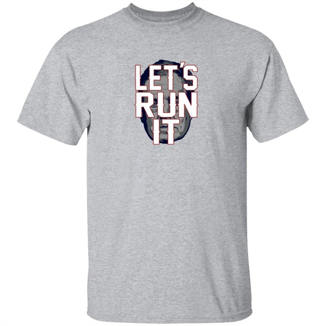Townie News Store Lets Run It Grey Shirt Townie News Store Lets Run It Grey Shirt