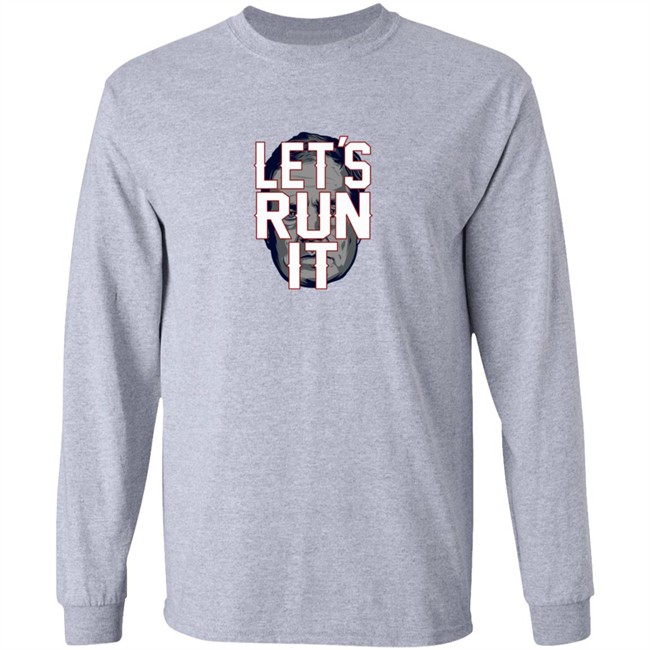 Townie News Store Lets Run It Grey Shirt Townie News Store Lets Run It Grey Shirt