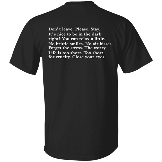 Mark Jackson Don't Leave Please Stay Quote Tee Shirt Mark Jackson Don't Leave Please Stay Quote Tee Shirt