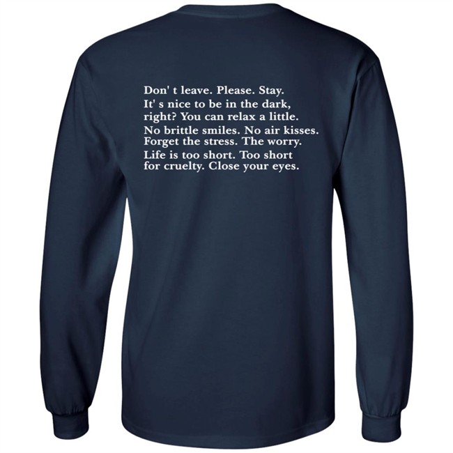 Mark Jackson Don't Leave Please Stay Quote Tee Shirt Mark Jackson Don't Leave Please Stay Quote Tee Shirt
