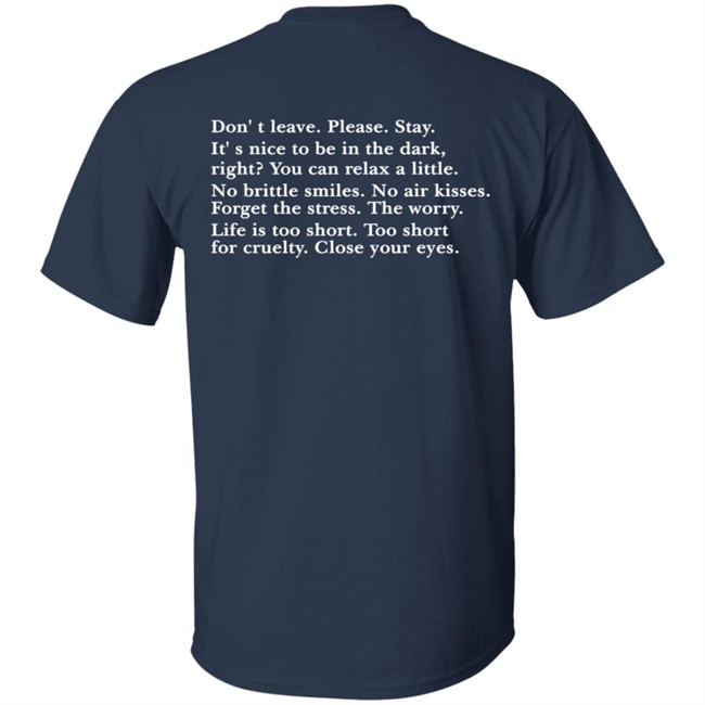 Mark Jackson Don't Leave Please Stay Quote Tee Shirt Mark Jackson Don't Leave Please Stay Quote Tee Shirt