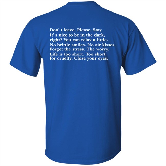 Mark Jackson Don't Leave Please Stay Quote Tee Shirt Mark Jackson Don't Leave Please Stay Quote Tee Shirt