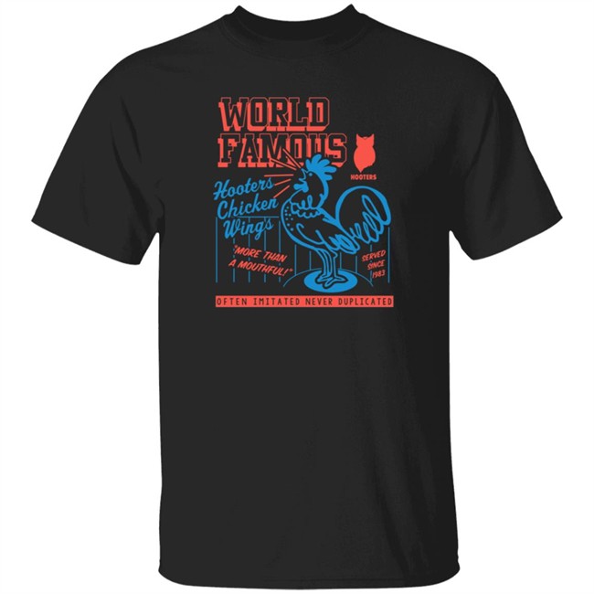 Hooters Shop Hooters World Famous Chicken T Shirt