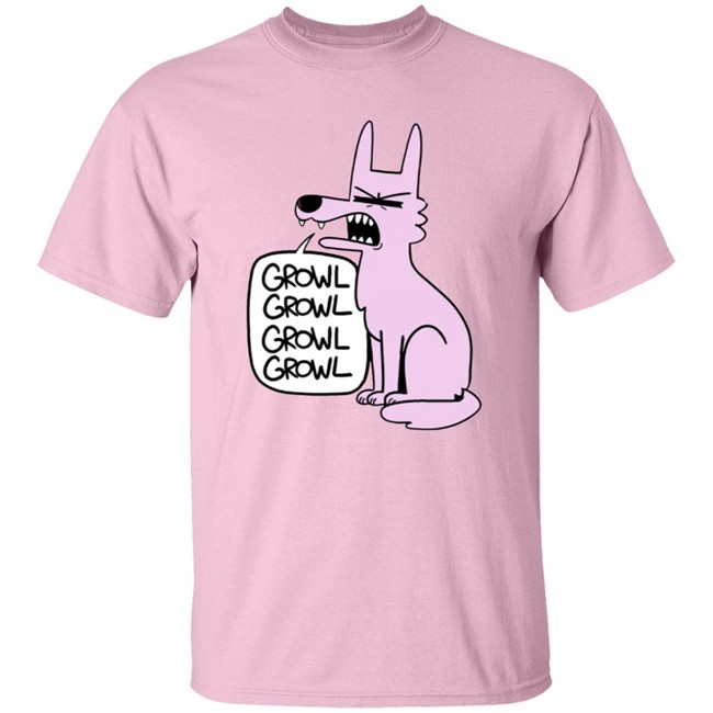Ac Stuart Pink Wolf Growl Growl Hoodie Ac Stuart Pink Wolf Growl Growl Hoodie